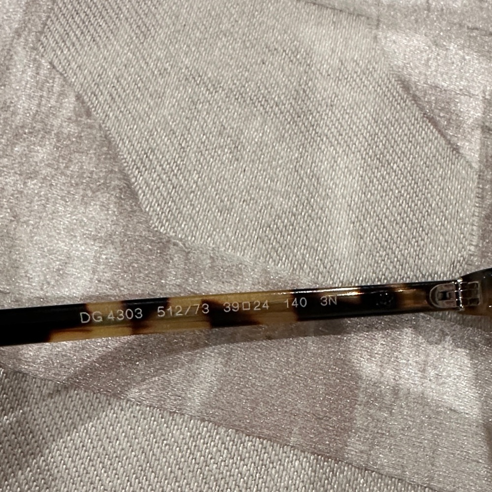 Dolce & Gabana Tortoise Shell Round Sunglasses - Picture 3 of 8